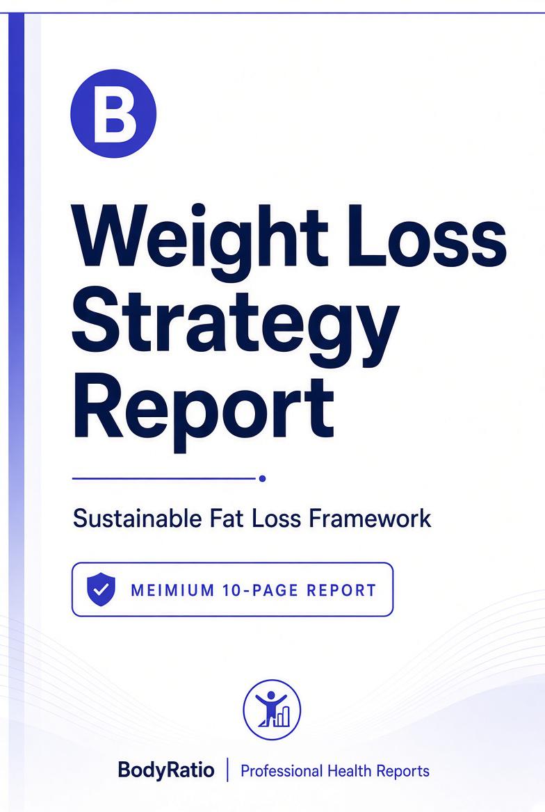 Weight Loss Strategy Report cover